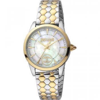 Reloj de pulsera Just Cavalli Glam Chic Donna affascinante - JC1L087M0285, diseño elegante para mujer