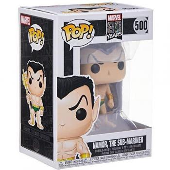 Funko - Pop! Bobble Vinyle: Marvel: 80th - First Appearance - Namor Figura Coleccionable, Multicolor