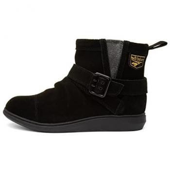Rocket Dog Women's Mint Black Suede Ankle Boots - Size 7 UK