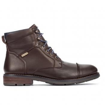 Pikolinos bota de piel York M2M-SY8170 para hombre, botines de piel con plantilla extraíble y protección Sympatex
