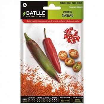 Semillas Hortícolas - Pimiento Serrano - Batlle