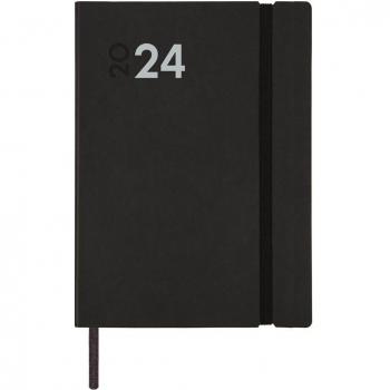 Finocam Agenda Anual 2024 Mara Y4 Semana Vista Vertical Encuadernada Negro 120x170mm Multilingüe