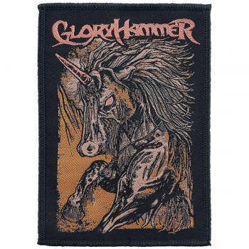 Gloryhammer Zombie Unicorn Unisex Parche multicolor 100% poliéster