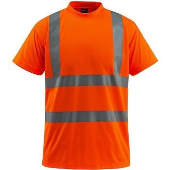 Camiseta de Manga Corta Hi-Vis Naranja Townsville Unisex Talla 2XL