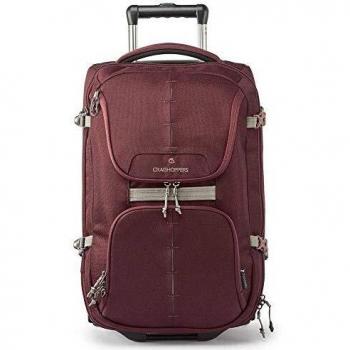 Craghoopers, Wheelie 40L 22 &quot Unisex adulto, Rojo ladrillo, Sgl