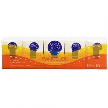 Mica Derm - Pañuelos - 3 capas - 150 unidades