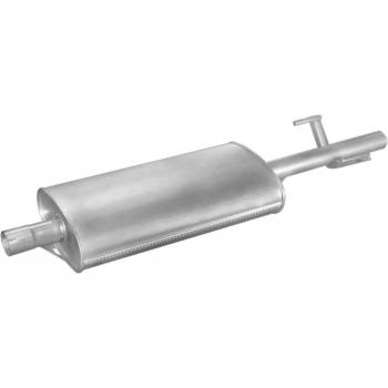 Silenciador trasero e intermedio 4MAX 0219-01-30232 y 4MAX 0219-01-30232P, compatible con vehículos de alto rendimiento, fabricado en acero inoxidable de alta calidad, diseño