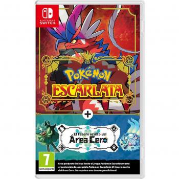 Pokémon Escarlata + Pase de Expansión El Tesoro Oculto del Área Cero para Nintendo Switch