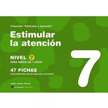 Estimular La Atención. Nivel 7. Para Niños De 7 Años - Edición Color