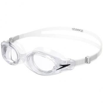 Gafas de natación Speedo Hydrosity 2.0, transparentes/blancas, antivaho, sin goteos, unisex adulto, talla única