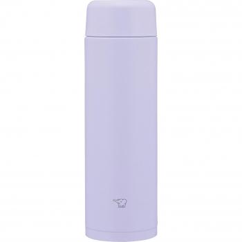 Zojirushi Mahobin Stainless Steel 350ml Screw Cap Water Bottle - Dishwasher Safe, Seamless, Lilac Purple