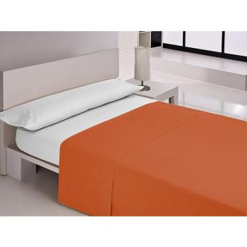 Sábana Encimera Mixcolors Naranja Cama de 105