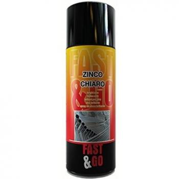 Spray Protector de Zinc Claro 400ml - Paquete de 12 Unidades