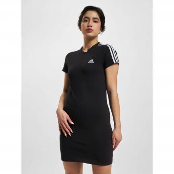 Vestido Adidas Essentials 3 Bandas para mujer en color negro