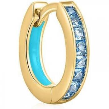 Ear Candy - Piercing de aro Holi en metal nickel free bañado en oro amarillo 18k