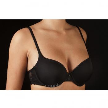 Sujetador ADELA Selene 85 B Negro, sujetador de encaje, sin aros, con copas suaves y ajuste cómodo