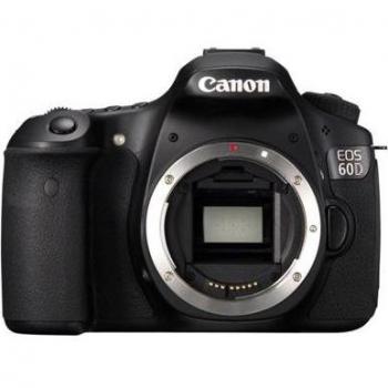 Cámara Réflex Digital Canon EOS 60D Cuerpo 18 MP CMOS 5184 x 3456 píxeles Negra - Nueva