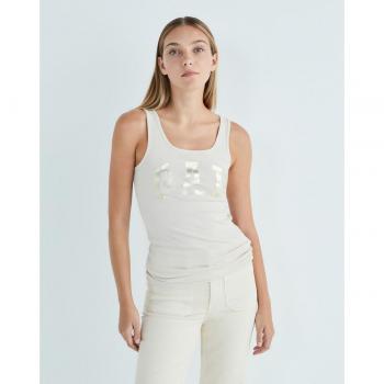 Camiseta de tirantes para mujer con logo Gap
