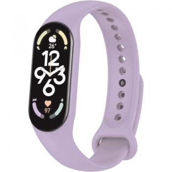 Correa para Xiaomi Smart Band 7 de TPU en color lila.