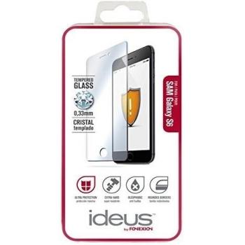Ideus PPCRS6 - Protector de pantalla 5.1 vidrio templado para Samsung Galaxy S6, transparente