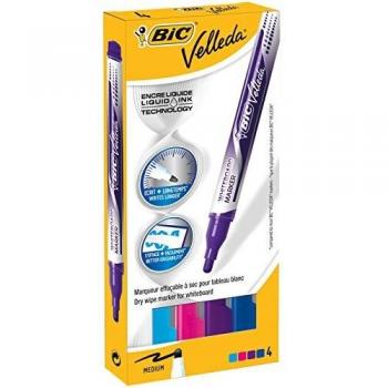 BIC Velleda Pocket rotuladores Punta Ancha - colores Surtidos