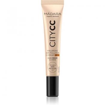 MADARA City CC Cream SPF 15 - Hyaluronic Anti-Pollution Medium Beige 15ml