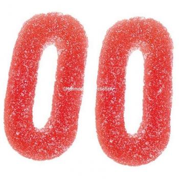 Aros de Goma Sabor Fresa y Nata Vidal 250 Unidades