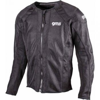 Chaqueta de Moto GMS Protector Scorpio Negra, textil, color negro, talla 3XL
