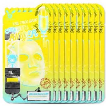 Elizavecca Tea Tree Deep Power Ringer Mask Pack (1 Piece & 10 Pieces)