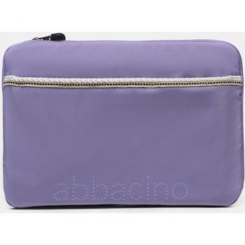 Funda para portátil lila en materiales reciclados