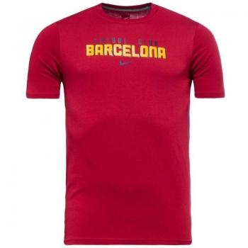 Camiseta de Manga Corta Infantil Nike FC Barcelona Club Rojo