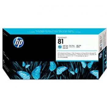 HP C4954A No.81 Lt Cyan Printhead+Clnr
