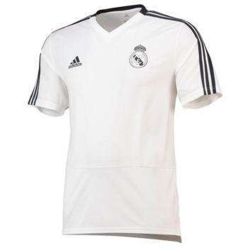 Adidas Real TR JSY  Camiseta, Hombre, Blanco, XL