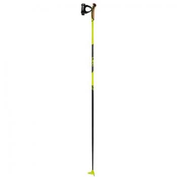 Bastones de Esquí de Fondo Leki PRC 650 - Unisex - 135 cm - Color Amarillo Neón/Negro