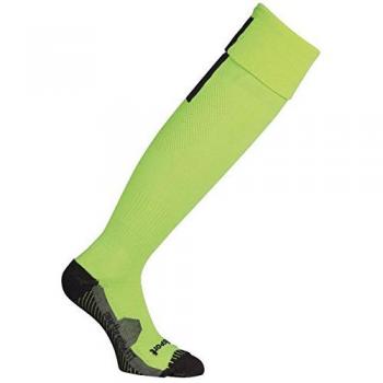 uhlsport Team Performance Medias de Equipaciones, Sin género, Verde Flash/Negro, 45-47