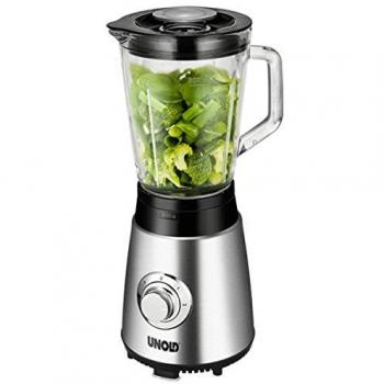 Unold 78685 - Licuadora (Acero inoxidable, Vidrio, Acero inoxidable, 50/60 Hz, Corriente alterna)