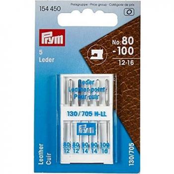 Prym Agujas maq.de Coser 705hll 80-100 Cuero