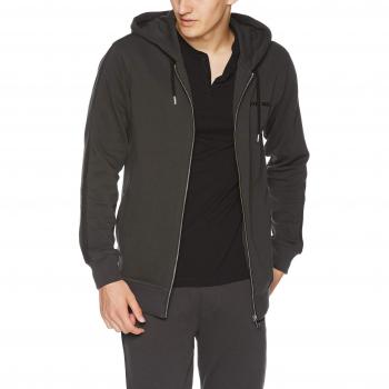 Diesel Hombre Brandon Sudadera con Cremallera, Gris, X-Large