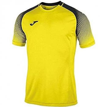 Joma Hispa Camisetas Equip. M/c, Hombres, Amarillo, XL