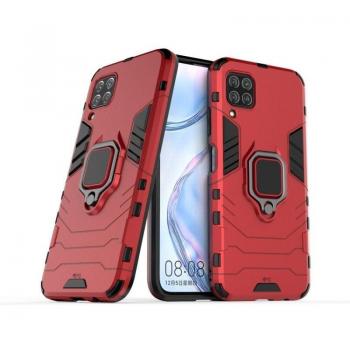 Funda Magnética Con Anillo Para Móvil Huawei P40 Lite - Carcasa Magnética con Anillo, Imán Antigolpes, Resistente, Rígida Dura, Tecnología de Absorción de Golpes