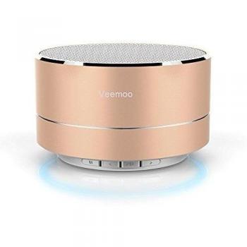 Veemoo Mini Altavoz inalámbrico Bluetooth Altavoces Soporte FM Radio / TF tarjeta de juego para Smartphone Tablet PC iPhone con función Bluetooth