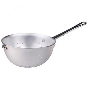 Colador de Aluminio Agnelli Family 22 cm con Mango y Gancho