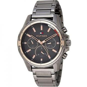 Tommy Hilfiger Men's Analogue Quartz Watch with Stainless Steel Strap 1791790