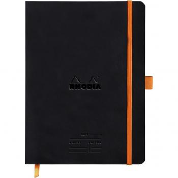 Cuaderno de Reuniones Rhodiarama A5+ - Negro