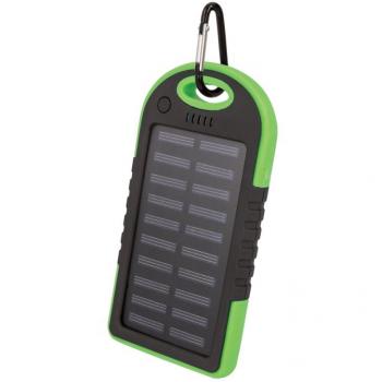 Powerbank Solar 5000 mAh con Protección IP Verde Setty