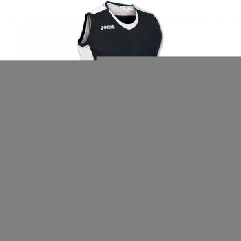 Joma Space - Camiseta y pantalón de baloncesto para hombre, color negro / blanco, talla L