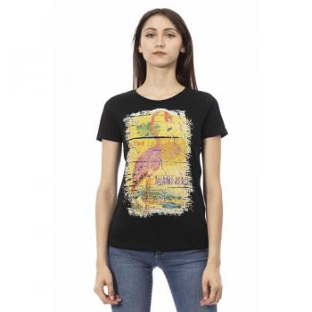 Trussardi Action Black Cotton Tops & T-Shirt - XS