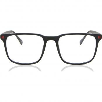 Gafas Anti-Azules Cuadradas Montura Completa Plástico Negras Armazones Recetados para Hombre - SmartBuy Collection