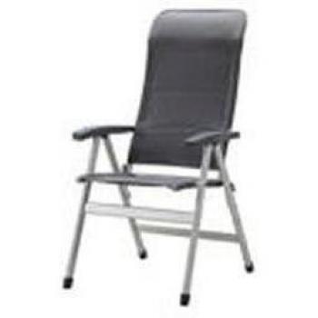 Silla plegable - Exclusivo Stabielo Luxus - Aluminio - Silla plegable - Gran Respaldo ergonómicas - Fish Bone Antracita - Productos Holly® Stabielo - Holly Sunshade - Innovaciones fabricado en Alemania,
