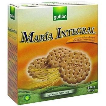 Gullón - María Integral - Galletas María Integral - 3 X 200 g - [pack de 5]